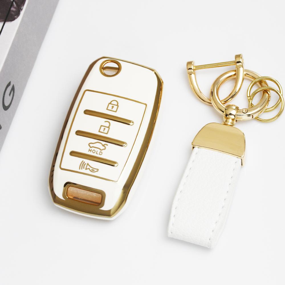 Fashion Tpu Remote Keyless Case Flip Folding Car Key Cover For Kia Ceed Sorento Cerato K2 K3 K4 K5 Sid Rio Soul Sportage