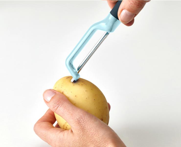 Joseph Joseph Duo Simple Potato Peeler with Eyelet Cutter