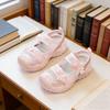Children Mesh Sandals Summer Running Non-slip Girls Chunky Hollow-out Shoes Fashion Breathable Causal School Kids Sports Sandals