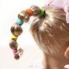 50 szt. Gumki do włosów Opaski Gumki do kucyka Sznurek Scrunchies Obręcz Colet Opaska do włosów dla Kobiety Mężczyzny Dziewczynki Cienkie Akcesorium do fryzury