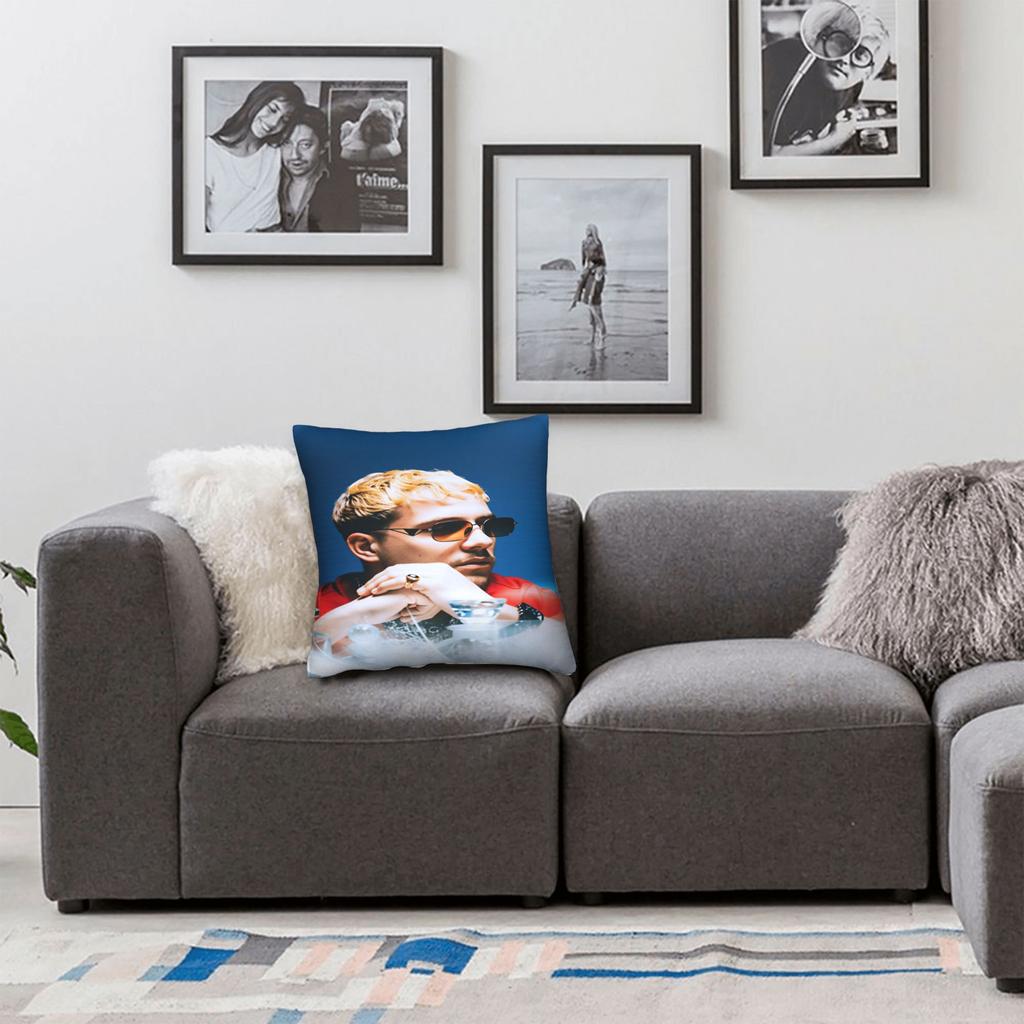Rapper Plk Photo Pillowcases  Funny Pillow Case For Chair Sofa Home Decor Soft Pillow Cover