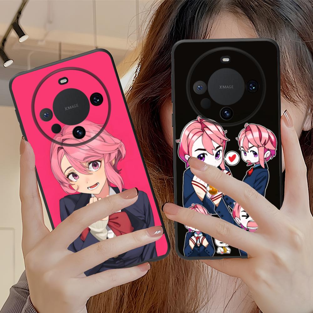Dandadan Aira Shiratori Phone Case for Huawei Mate 60 50 40 30 20 10 Pro Plus Lite E 5G Colorful Printing Cover Cellphones Cover