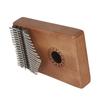 Cute Mahogany 17 Key Mini Kalimba Wood Material Thumb Piano Gift Keyboard Instrument Finger Piano Best for Kid, Beginner
