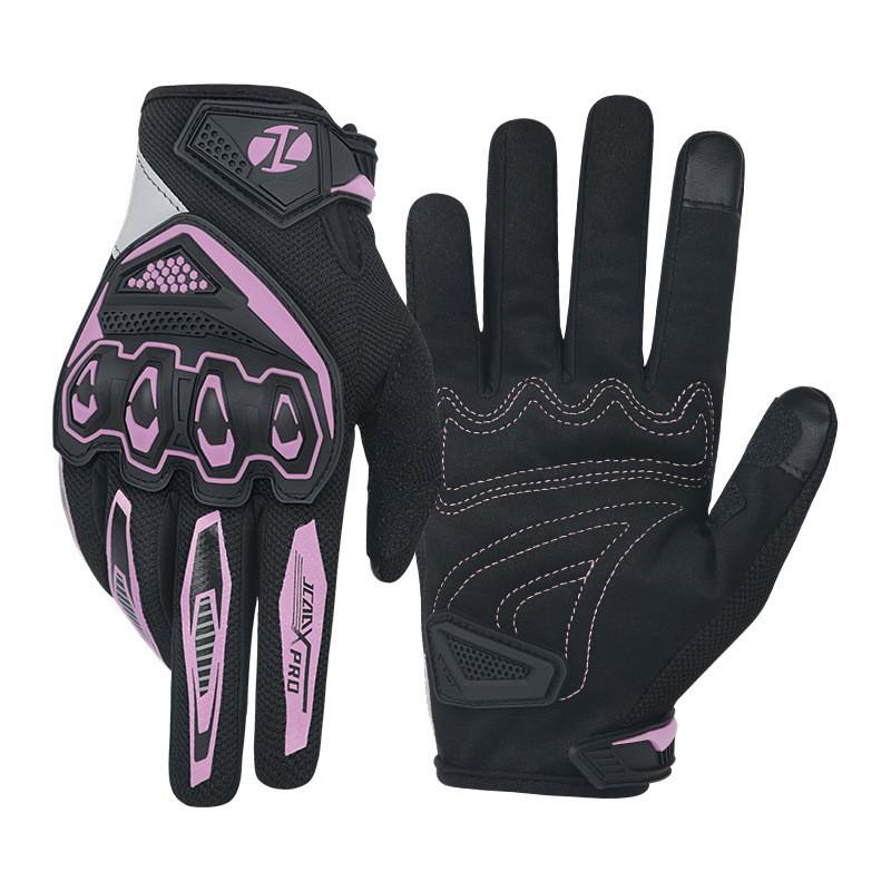 Motorcycle Gloves Men Women Full Finger Protective Gear Cycling Safety Riding Breathable Anti-Slip Impact Resistant