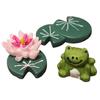 3Pcs/Set Anime Figurine High Simulation Decorative Mini Action Figure DIY Accessories for Garden