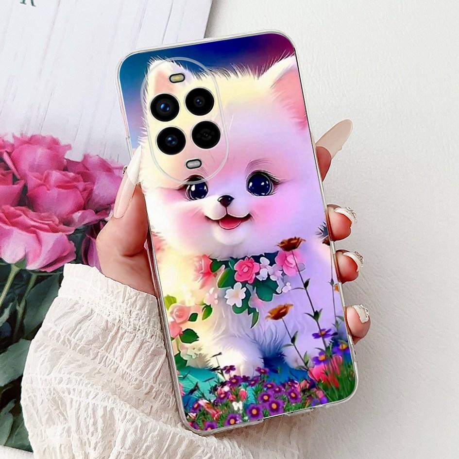 For Huawei Nova 13 Case Nova13 5G Cover BLK-AL80 Funda Popular Flower Butterfly Soft Clear Silicone Cases For Nova 13 Pro Bumper