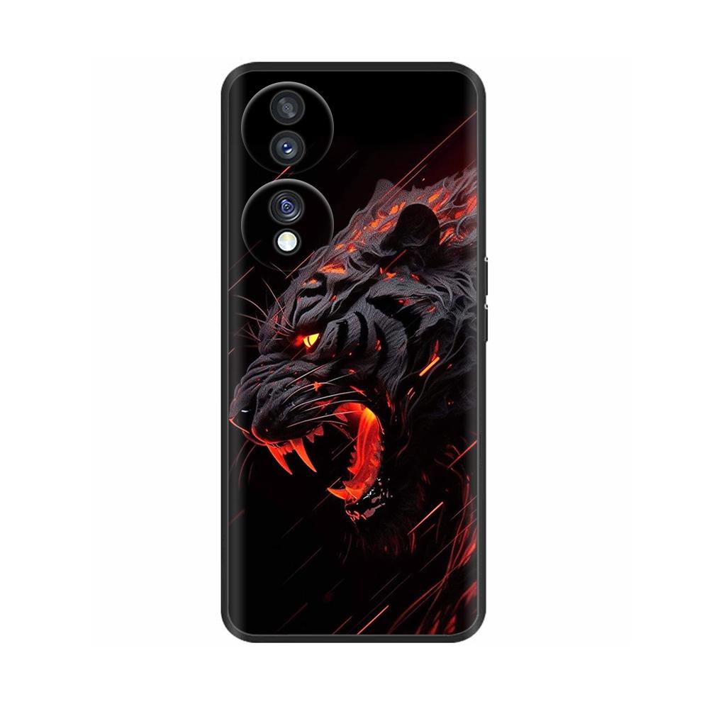 For Honor 70 5G Case Silicone Back Phone Cover For Honor 70 Pro Phone Cases Cute Flower Coque Funda for Huawei Honor 70 Pro Plus
