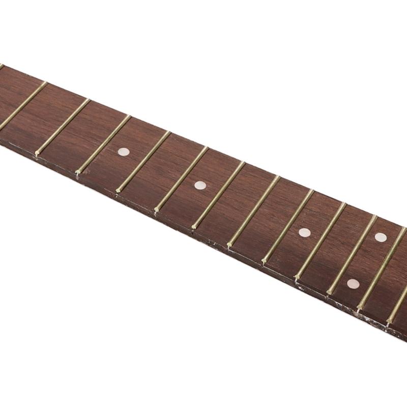 17 Frets 23 Inches Ukulele Rosewood Fretboard Fingerboard Ukulele DIY Accessory Parts for Stringed Ukulele Instruments