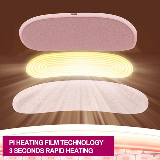 Period Heating Pad with 3 Massage Modes Fast Heating Low Noise Temperature