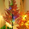 Colourful Solar Pine Tree Lights, Outdoor Solar Christmas Holiday Decoration Lawn Lights, Garden Access Landscape Lights