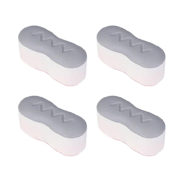 

4pcs ABS Toilet Cover Spacers Quick Installation Design NonSlip Toilet Seat Boosters Toilet Lid Bumper Household Use