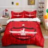 "Red FC Persepolis Bedding Set" Bedding Duvet Cover Set Duvet Cover Pillowcases (1 * Duvet Cover 2 * Pillowcases, without duvet insert)