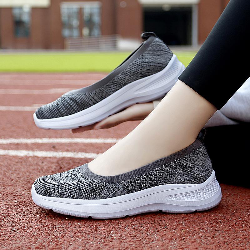 Fashion Sneakers Fashion2025 Women Socks Shoes Casual White Sneakers Summer knitted Vulcanized Shoes Women Trainers Tenis Feminino