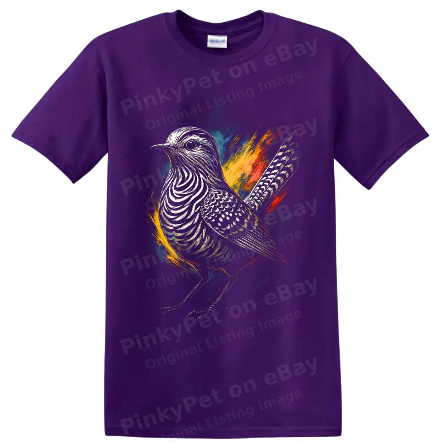 Zebra Dove T Shirt Colorful Tropical Bird Art Wildlife Nature Graphic Tee Gift