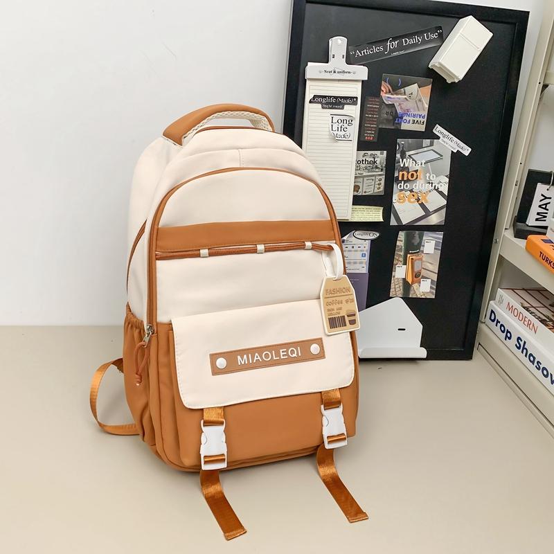 Elevi ghiozdan de clasa a treia până la a șasea Rucsac de mare capacitate pentru femei Rucsac în stil colegiu pentru elevii de gimnaziu