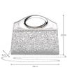In-Stock Sparkling Diamond Crossbody Handbag - Perfect for Weddings and Evening Wear in European and American Styles.
