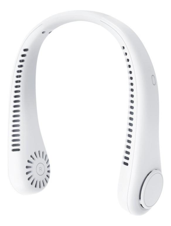 1PC Fan New Mini Neck Portable No Bladeless Hanging Neck Rechargeable Air Cooler 3 Speed Mini Summer Sport Fan
