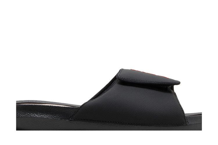 Men's Slides Air Jordan Hydro 6 Slide 'Black University Red'