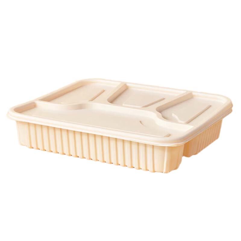 Biodegradable Corn Starch Rectangular Takeout Boxes with Lids