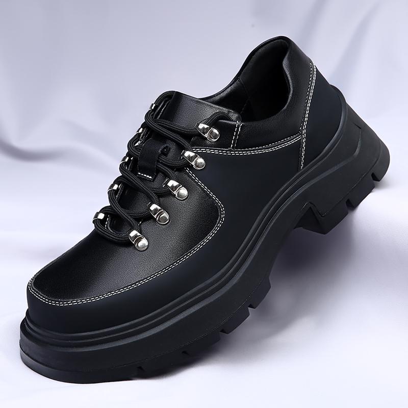 Fashion Brand New Men's Casual Shoes Leather Men Business Men Leather Oxford Shoes Outdoor Breathable Work Men Luxury Moccasins Loafers