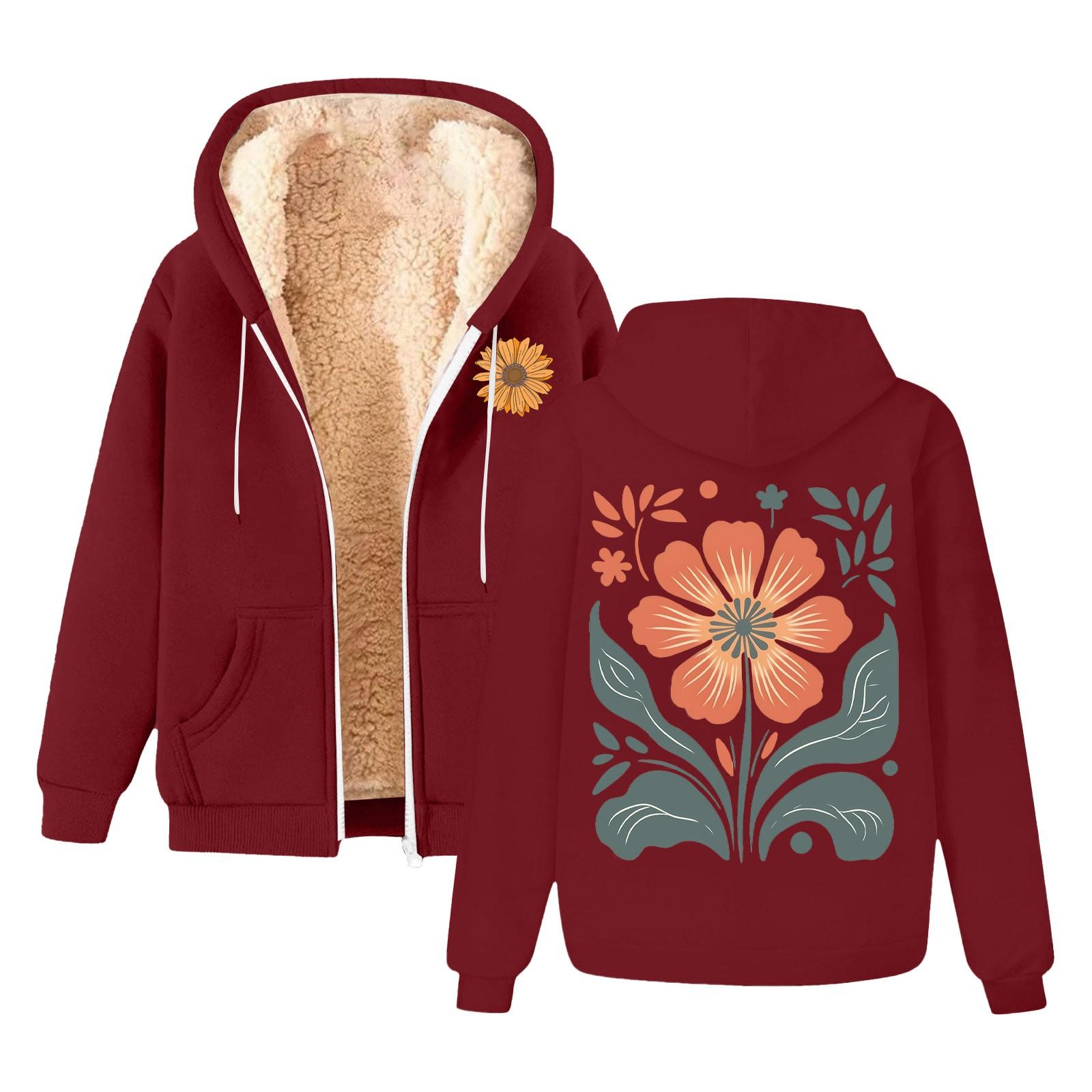 

Мужская и женская мода. Одно и то же пальто с флисовой толстой толстовкой с капюшоном. Кардиган с капюшоном. M винный