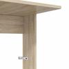 Side Table Sonoma Oak 40 x 38 x 62.5 cm Engineered Wood
