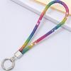 Anti-Lost Rope for Women Elegant Fashion Accessory Luxury Glitter Rhinestone Mobile Phone Wrist Strap Crystal Lanyard Keychain