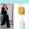 Versatile Women Canvas Tote Bags In Solid Colors For Fashionable Outfits