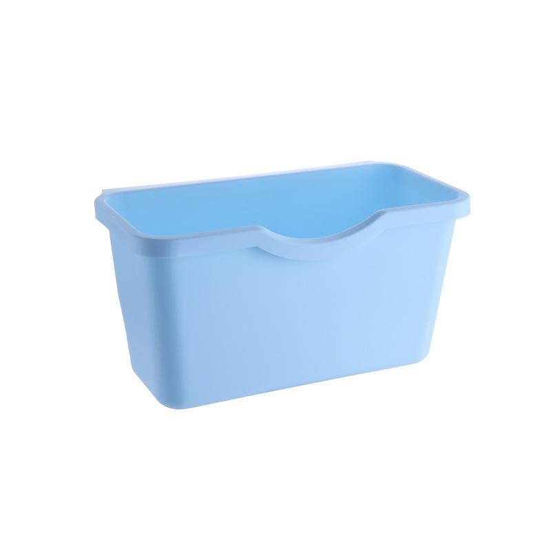 Large Wall-Mounted Hangable Kitchen Trash Can Without Lid