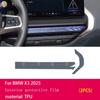 AAACH1 For BMW G45 X3  2025-2026 Matte Anti Glare Screen Protector Console Car GPS Navigation LCD Screene TPU Film Scratch Resistant