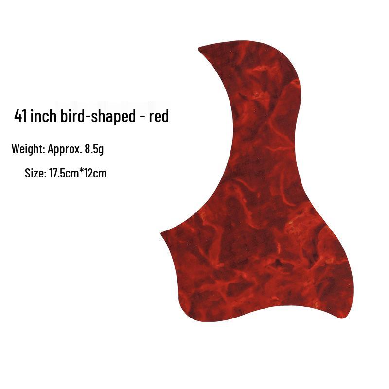 Naklejka panelowa pickguardu gitary chroniąca przed zarysowaniami dla gitar 38-41 calowych - Ochrona strun