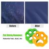 Washing net,Reusable Washing Machine for Pets, Pet Hair Catcher, Accessories for - B Yellow[B2]