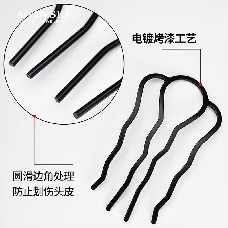 Lazy Maruko Head Insert Comb Disc Hair Artifact
