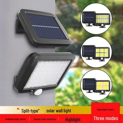 Waterproof Solar Outdoor Split Sensor Wall & Garage Light