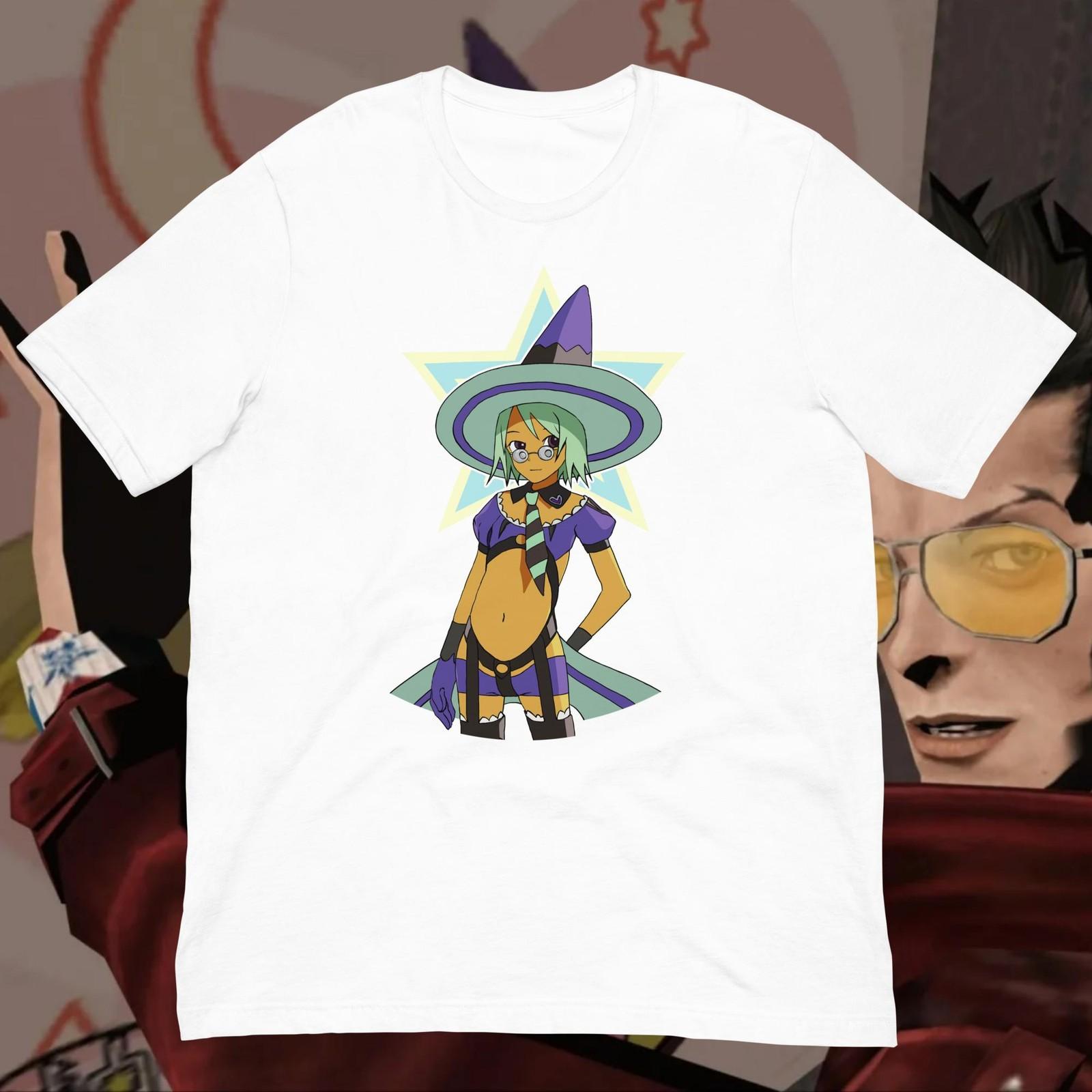 No More Heroes Странное желе Черничная рубашка XXXXL