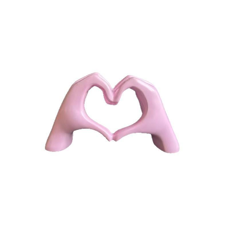Heart-Shaped Love Ornament for Desktop - Perfect Valentine’s Day or Birthday Gift