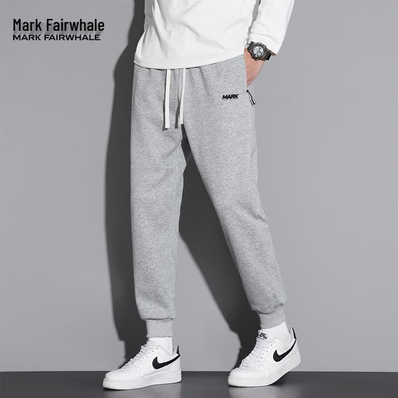 MARK FAIRWHALE Men s Straight-Leg Casual Business Pants L