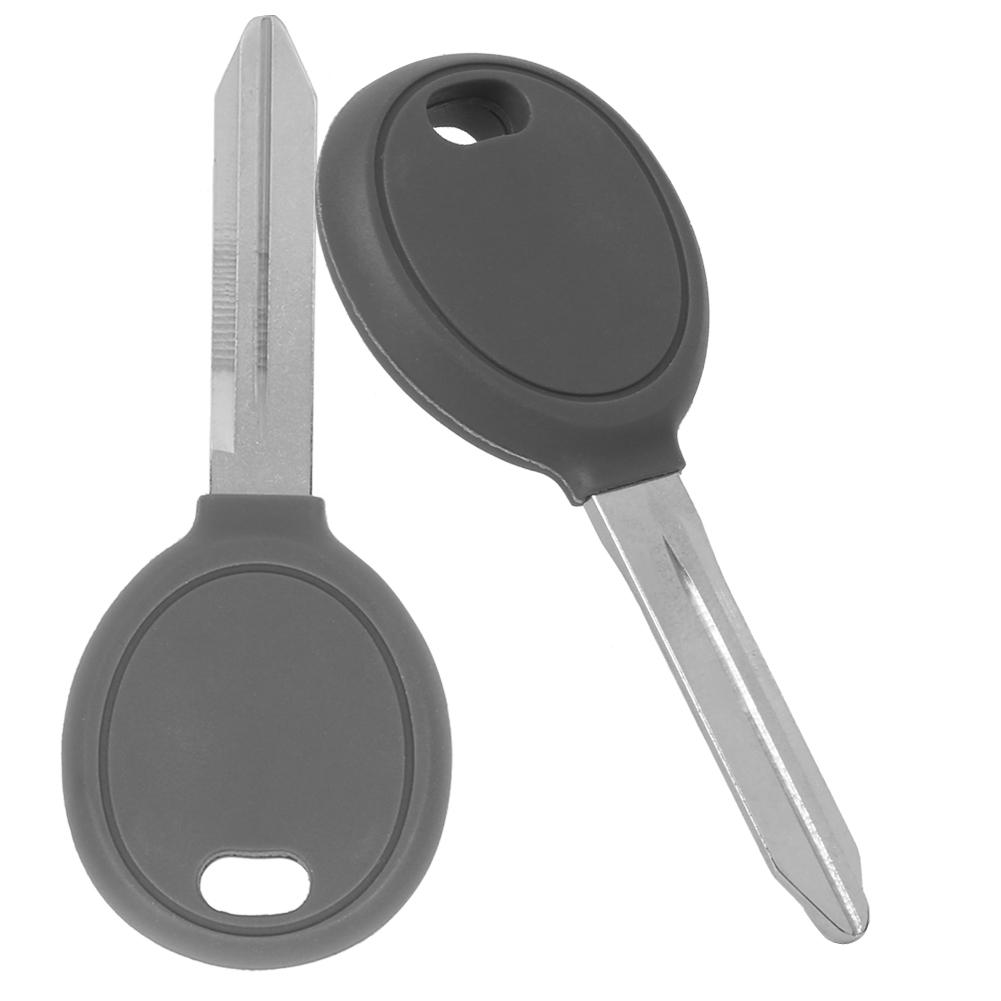 2 Stück Transponder Zündung Autoschlüssel mit 46 Keramikchip passend für Chrysler