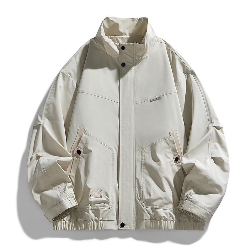 Jacket, Submachine Jacket, Men's Loose Oversized Stand Up Collar Men's Top