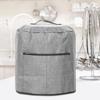 Round Pressure Cooker Dust Cover Protective Cover With Pocket Kitchen Appliances AccessoriesGray 38x38.7cm