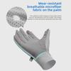 Gants de cyclisme pour hommes femmes avec écran tactile respirants en soie glacée ultra fins protection UV pour sports de plein air