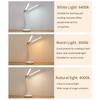 LED eye protection double lamp cap table lamp