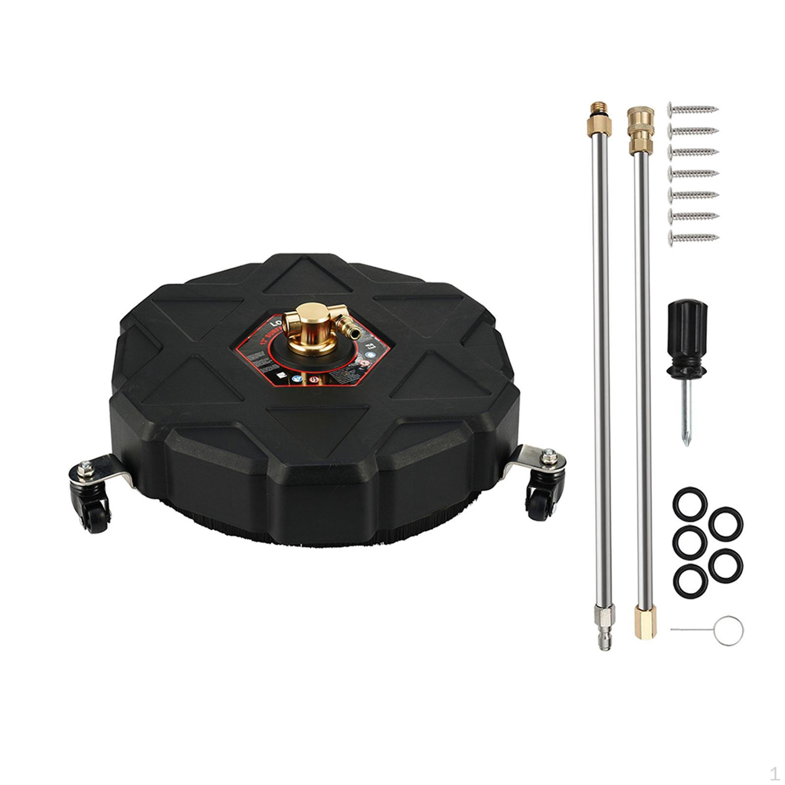 Surface Cleaner, Pressure Washer 2500 PSI Max Pressure, Sturdy Rotary