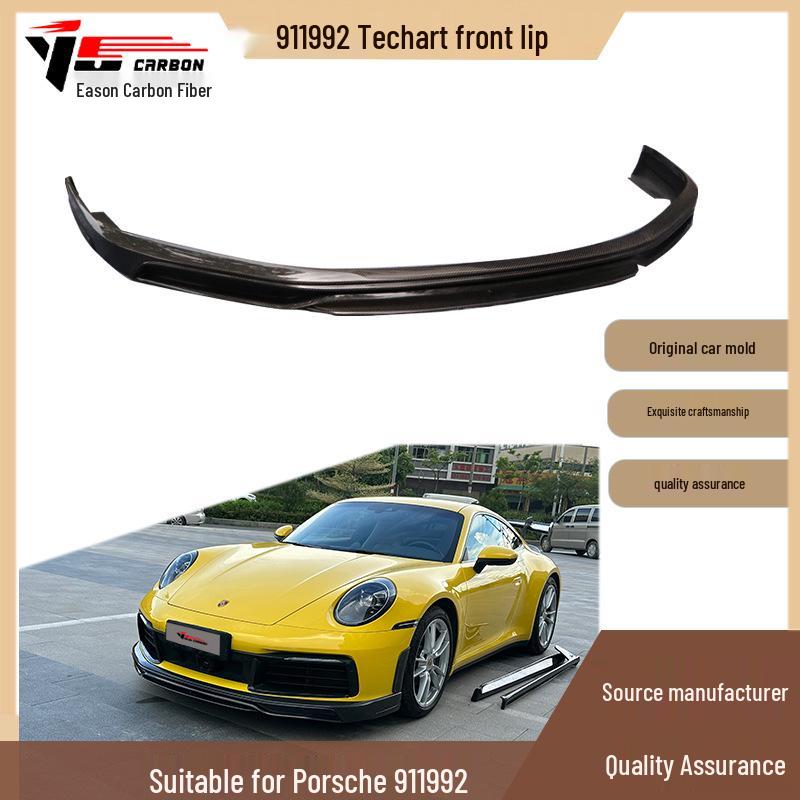 TechArt Style Front Lip & Splitter for Porsche 911/992 (2019-ON)