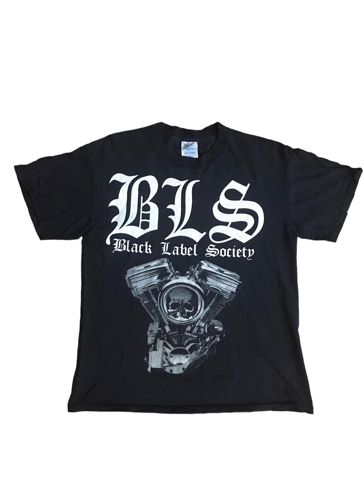Vintage 2003 Black Label Society Heavy Metal Official BLS Shirt Size Medium XXXXL