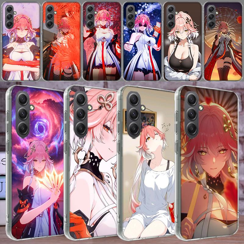 Game Wuthering Waves Changli Phone Case for Samsung A16 A26 A36 A56 A17 A37 A57 A07 A06 A02S A03 A04S A05S Galaxy Note 20 10 A50