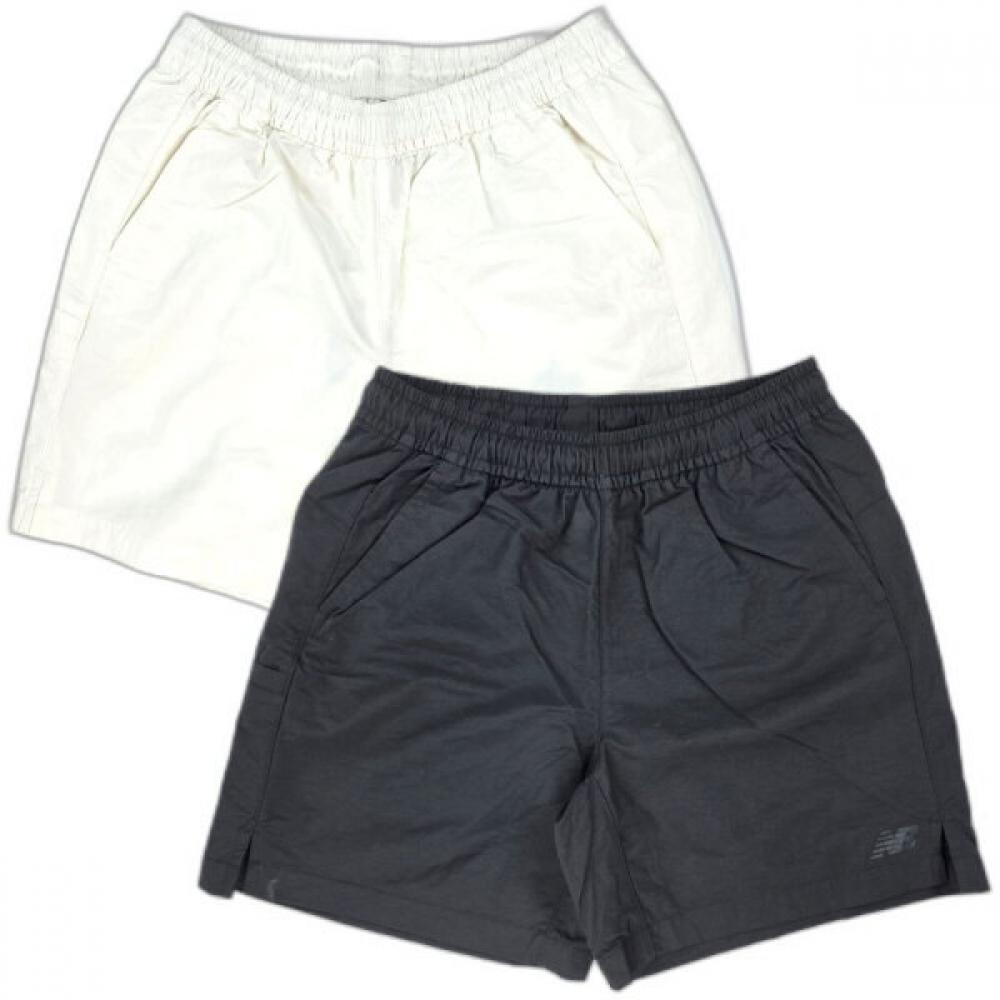 

New Balance Unisex Essential Woven 4 Shorts Nbnvfco202 (64)Cream/070(S)