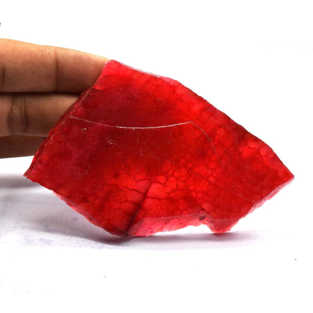 436.60 Ct Natural Ruby Red Rough Uncut Huge Size CERTIFIED Loose Gemstone