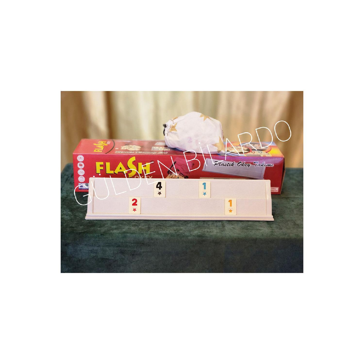 

Flash Plastic Okey Set