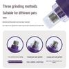 Rechargeable Pet Nail Grinder: Electric Trimmer for Large Dogs & Cats with Light, Low Vibration & Low Noise